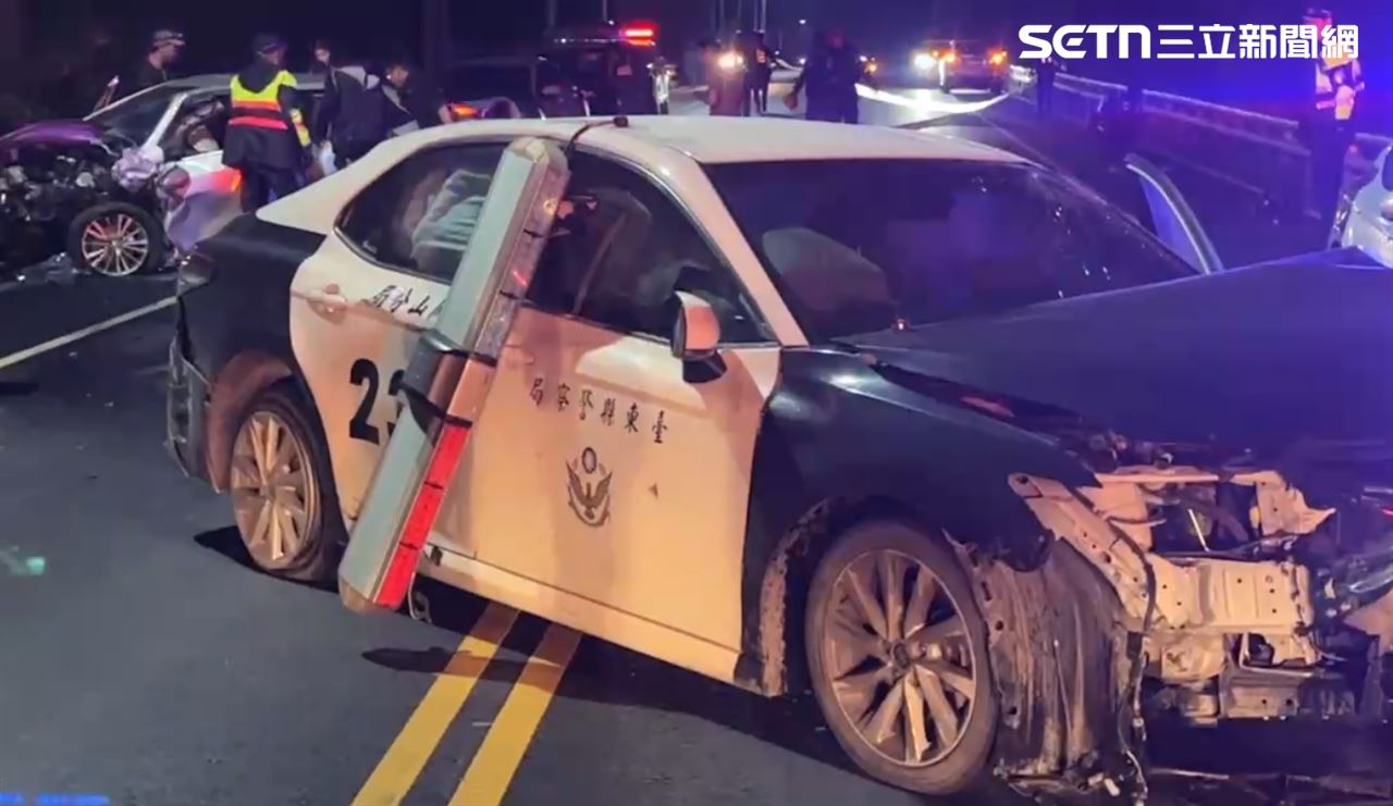 快訊／台東驚傳「匪搶警車」跨區失速狂撞人！警連開2槍
