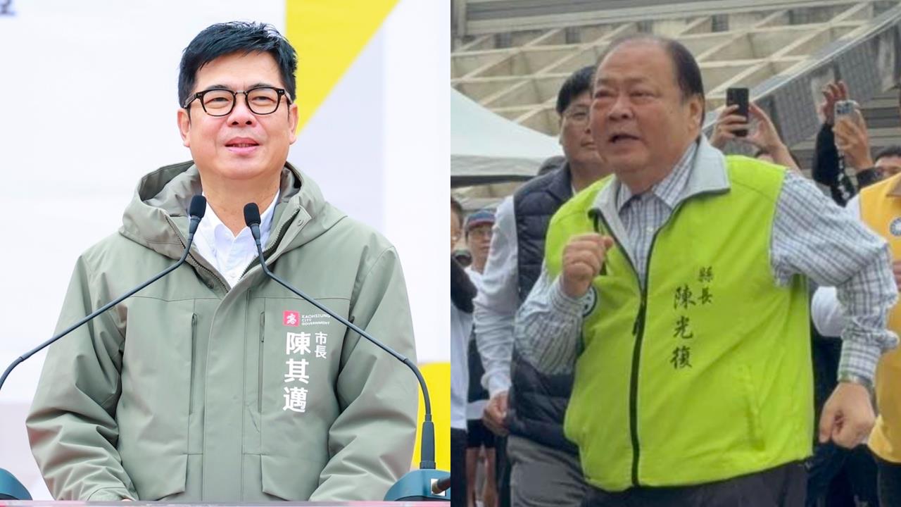 陳光復重摔昏迷「轉送高榮手術」！陳其邁現身親揭「最新現況」出手了