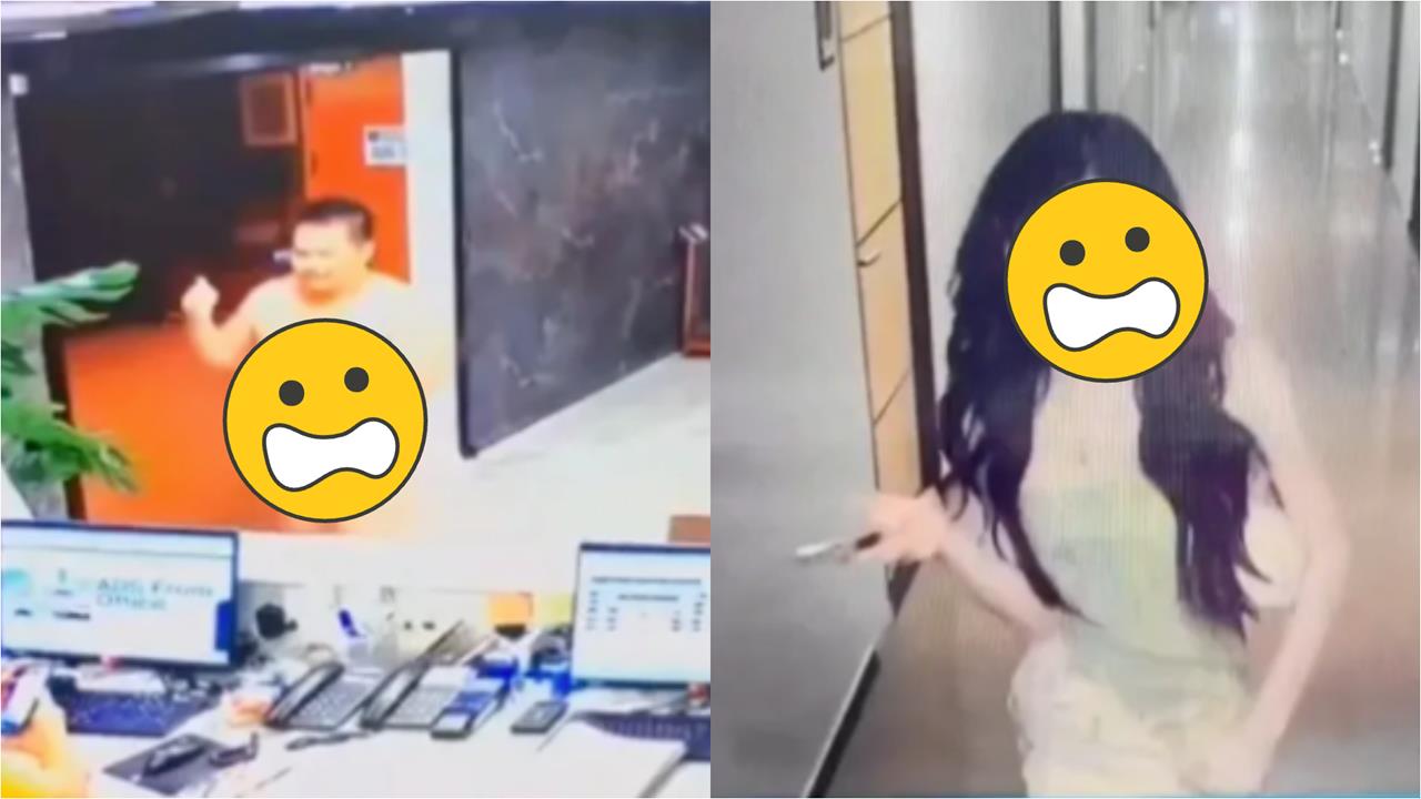 中國男帶2正妹回房激戰！10分鐘「全裸衝出」單手急遮