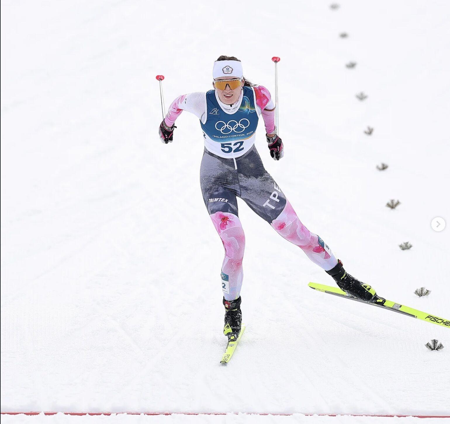 游泳到滑雪！台美混血「女神」余睿創冬奧台灣新頁