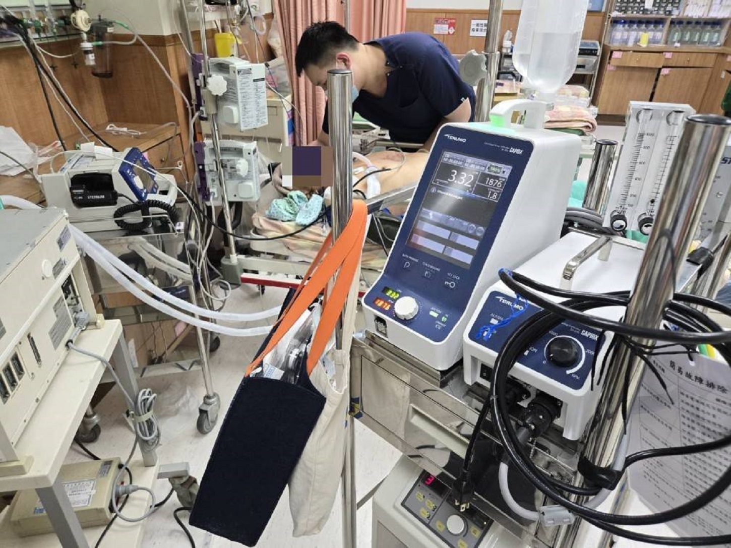 屏南重症救治關鍵戰　安泰醫院葉克膜團隊與時間賽跑