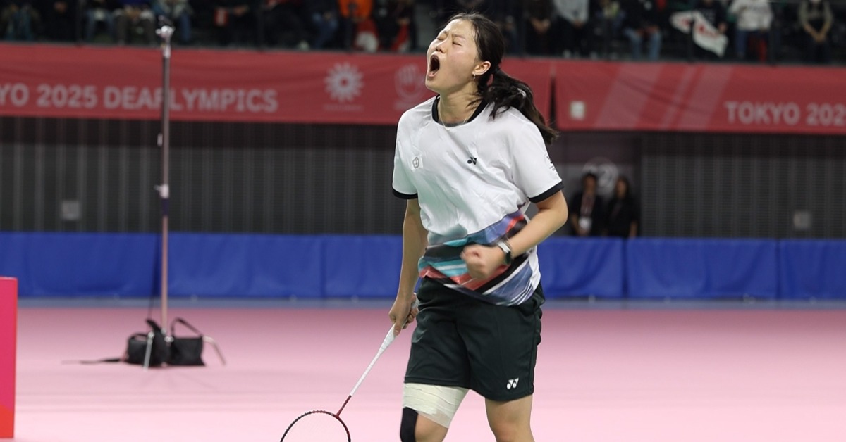 東京聽奧羽球女單奮戰奪銀！沈彥汝寫個...