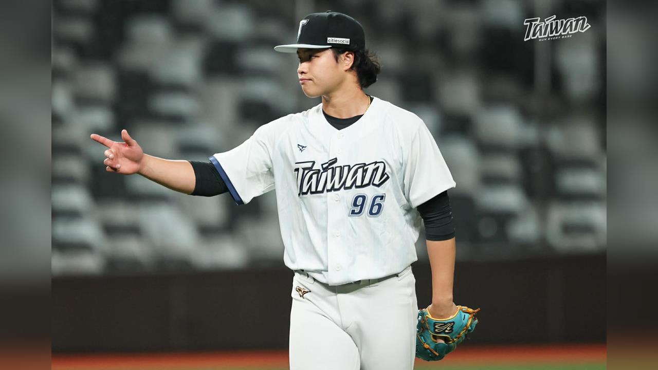 孫易磊飆155公里速球！台灣隊與韓職培證英雄大巨蛋交手2：2言和