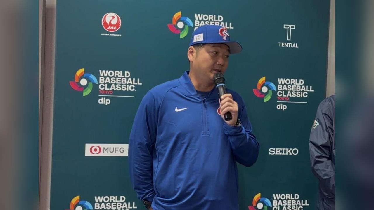 台灣隊首場熱身賽大雨攪局！總教練曾豪駒記者會透露團隊氣氛融洽「想要贏」