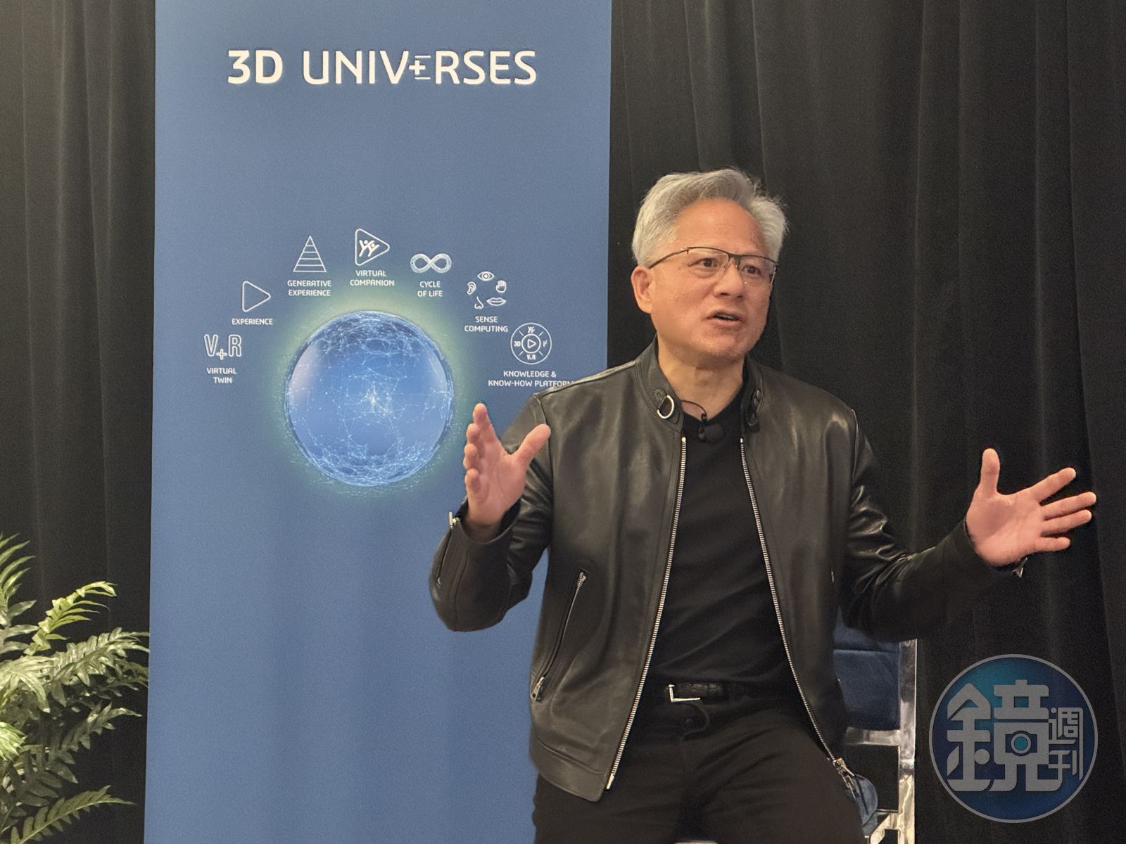 直擊達梭系統年會3／機器人怎麼走入中小型工廠？　黃仁勳解答：讓它們「看著學」！