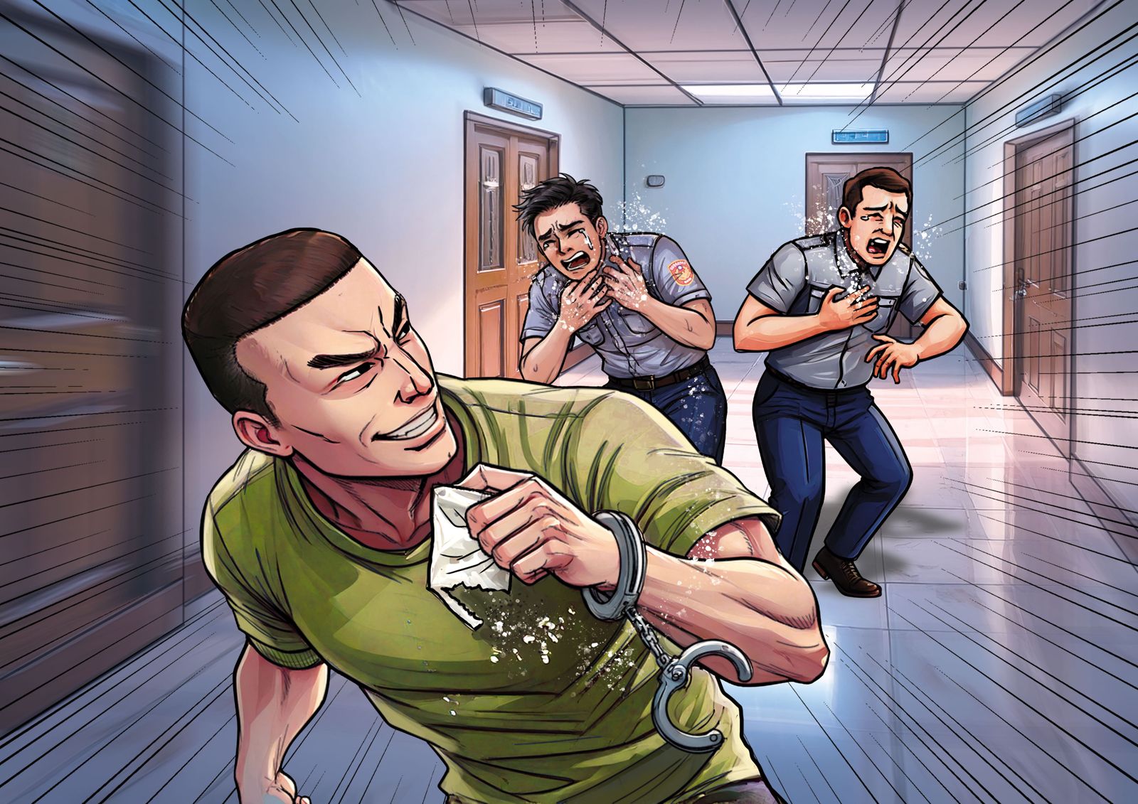 脫逃大王終伏法2／胡椒粉攻警、鋼鋸破囚車　他隱姓埋名再幹票大的出事了