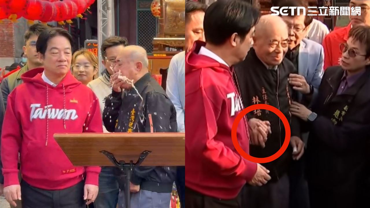 賴清德回台南參香！宮廟主委突嘔吐波及總統　疾管署：諾羅病毒酒精無效