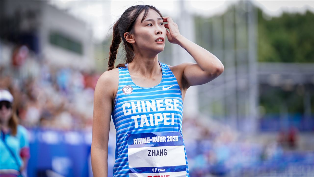 田徑／「跨欄甜心」張博雅亞洲室內賽摘金　突破自我刷新全國紀錄