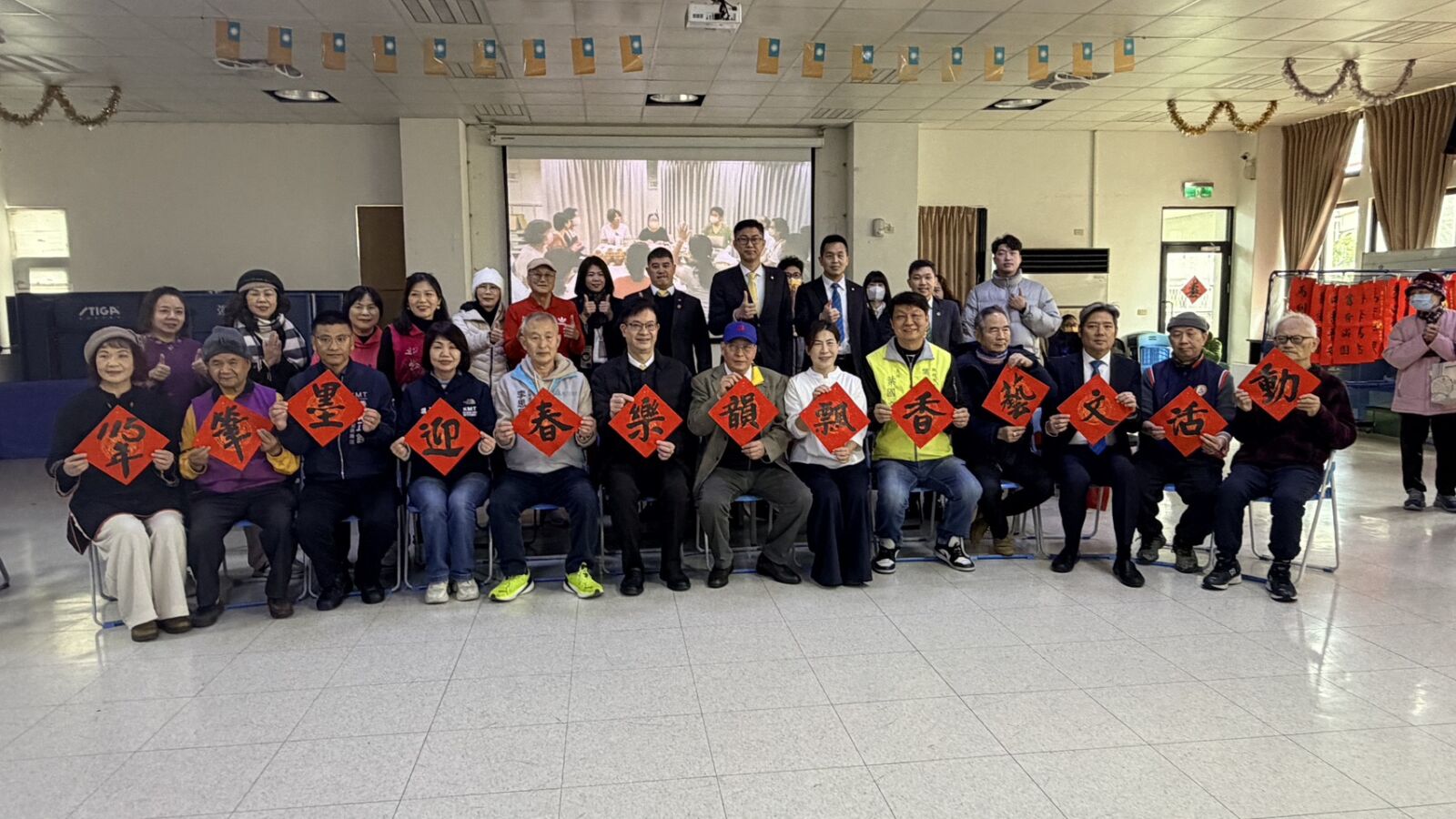 【有影】筆墨迎春、樂韻飄香　新竹眷村藝文活動傳承中華文化、吸引百人參與