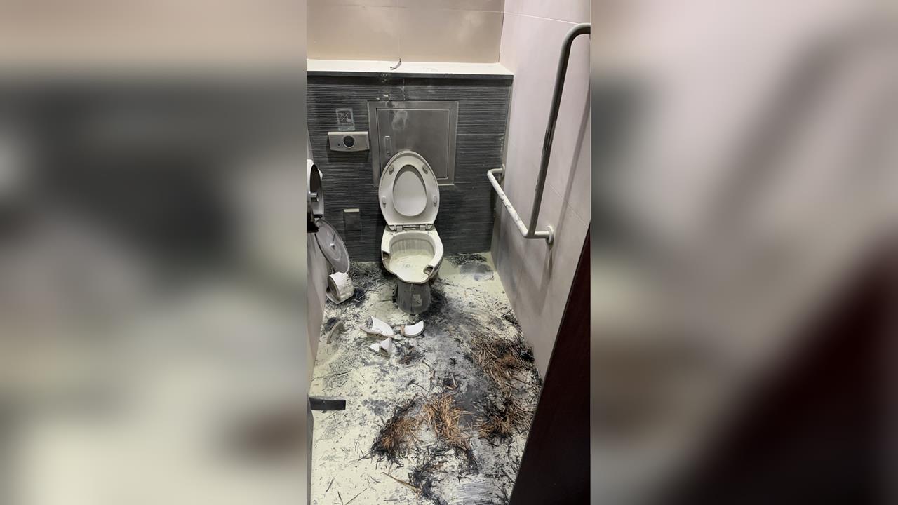 北捷男廁連續縱火！　7旬男台中反重劃陳情未果犯案