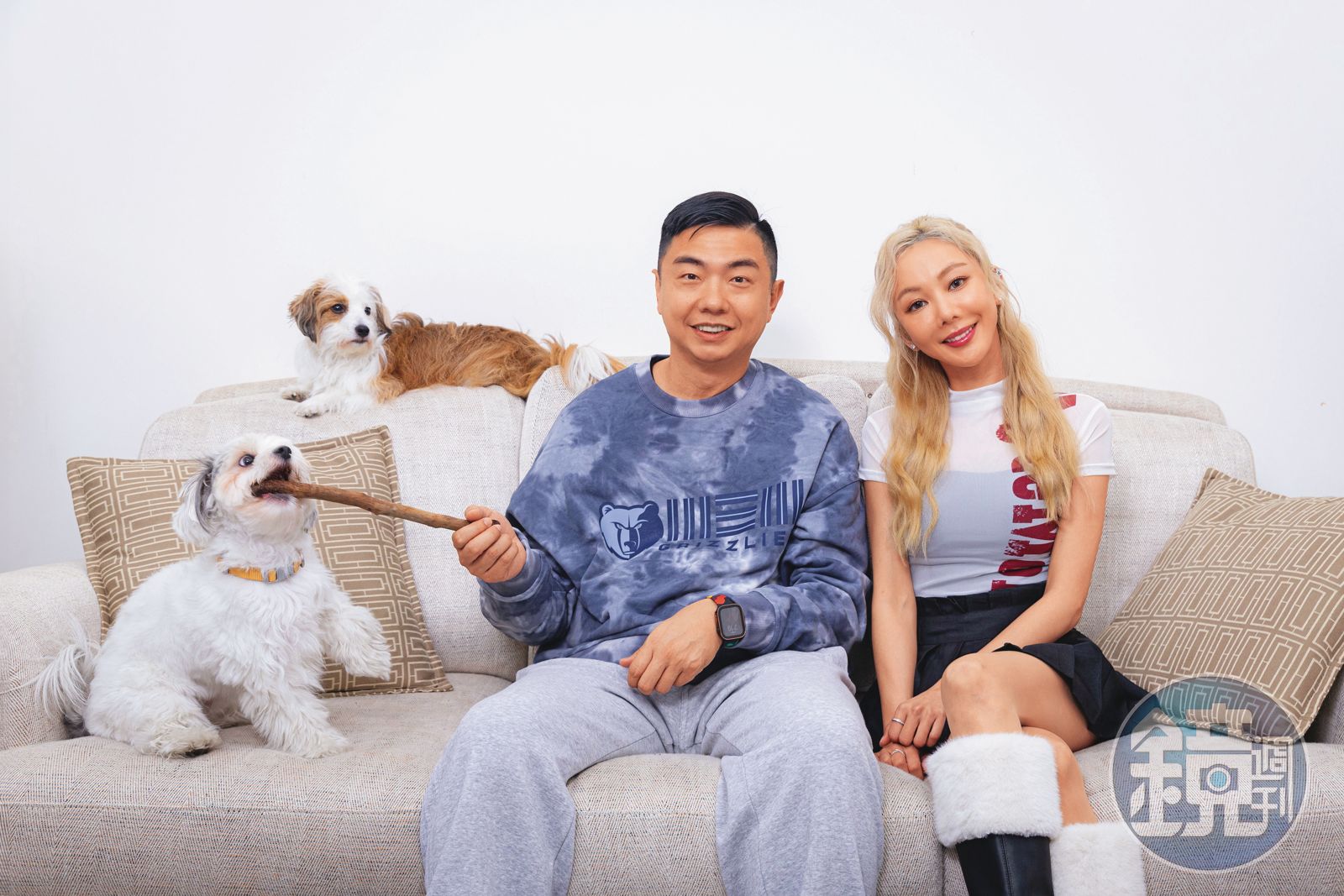 熊爸估狗／米克斯混7品種　楊婷婭操煩美國來的愛犬