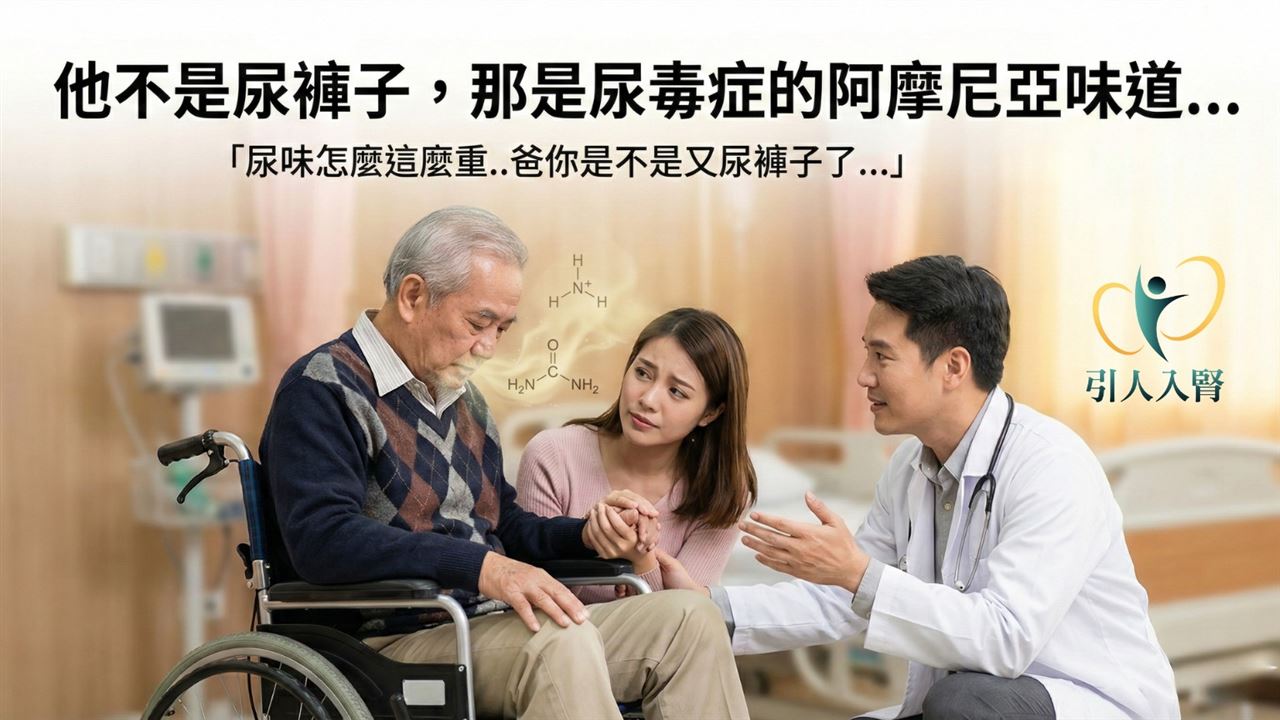 催淚！老人沒失禁卻有「尿騷味」　醫揪「元凶」後：女兒不捨