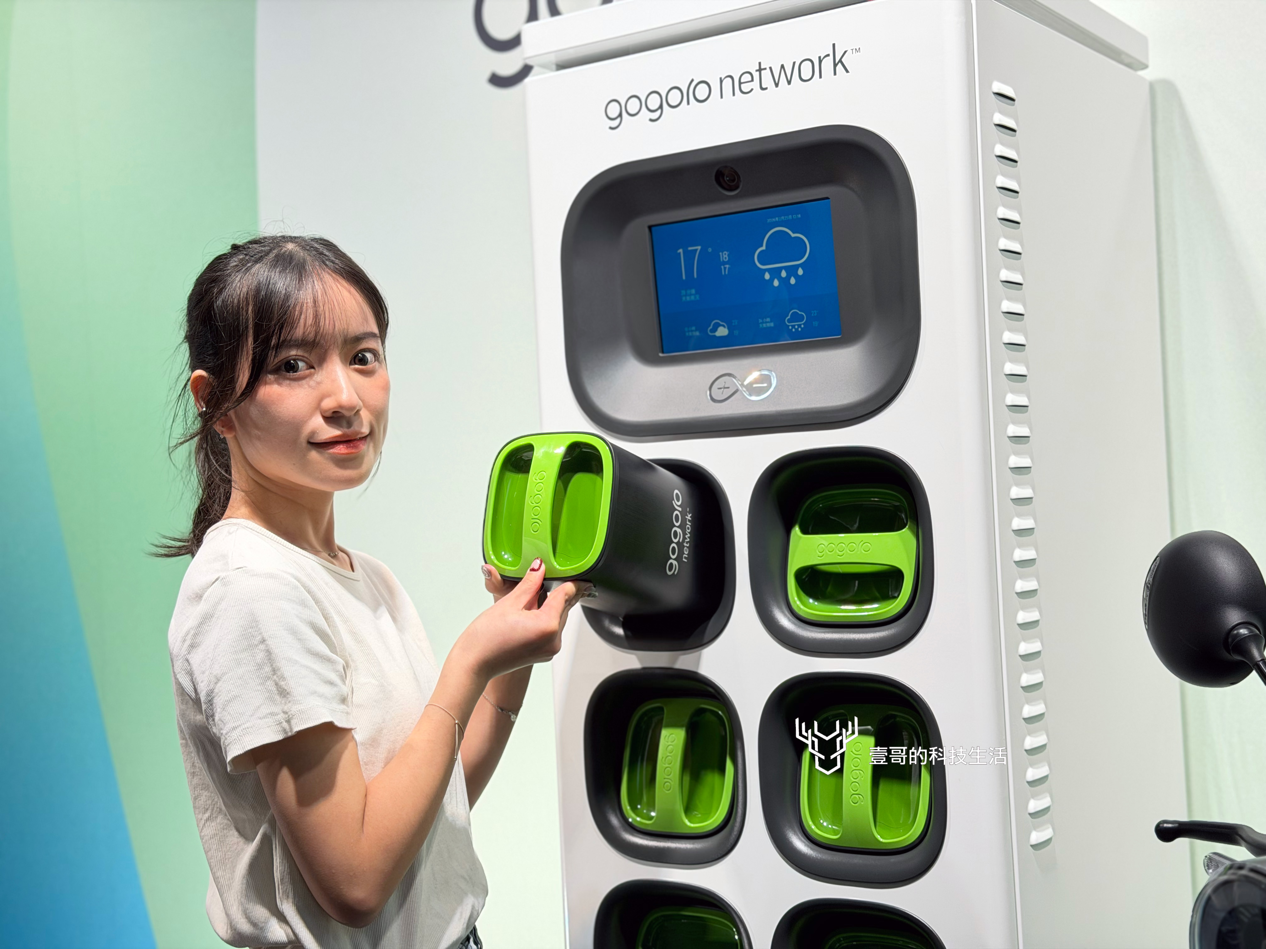 電車巷弄戰開打！Gogoro 宣布第一代電池退役、公開 GoStation Q 小型換電站