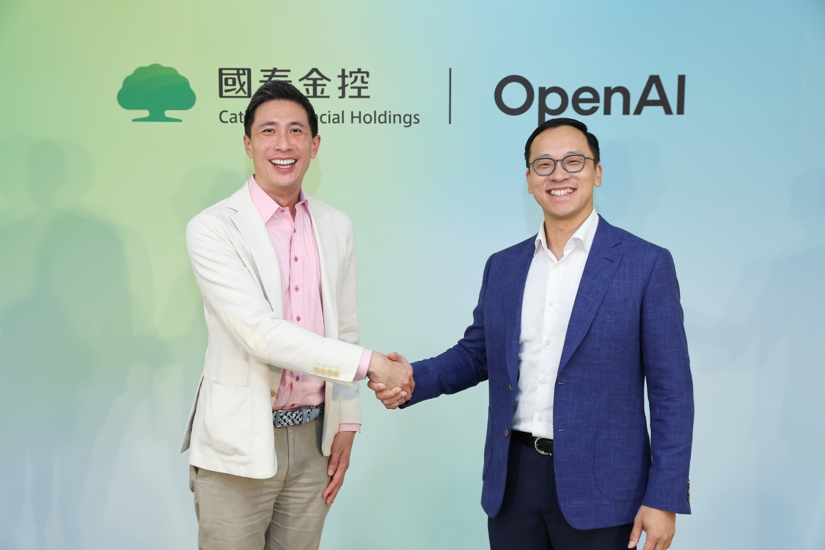 台灣金融業首例！國泰金控宣佈結盟OpenAI打造企業級AI工作站，全面佈局「代理型AI」