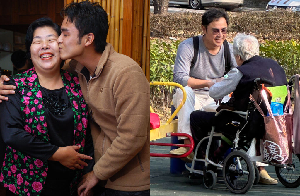 明道低調回台過年！盡孝道陪伴7旬媽　感動網友：眼神充滿愛