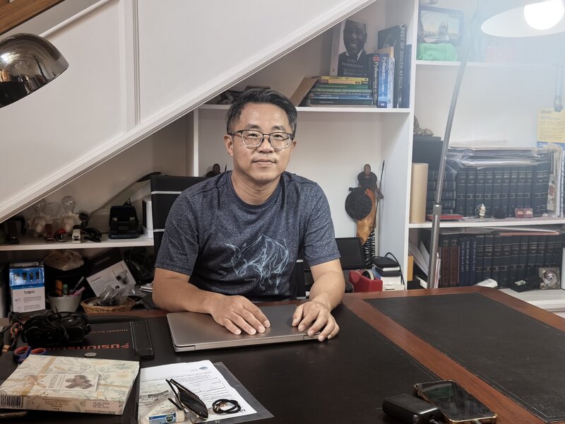 阮耀鋒談史瓦帝尼科技園區與台灣非洲布局 (圖)