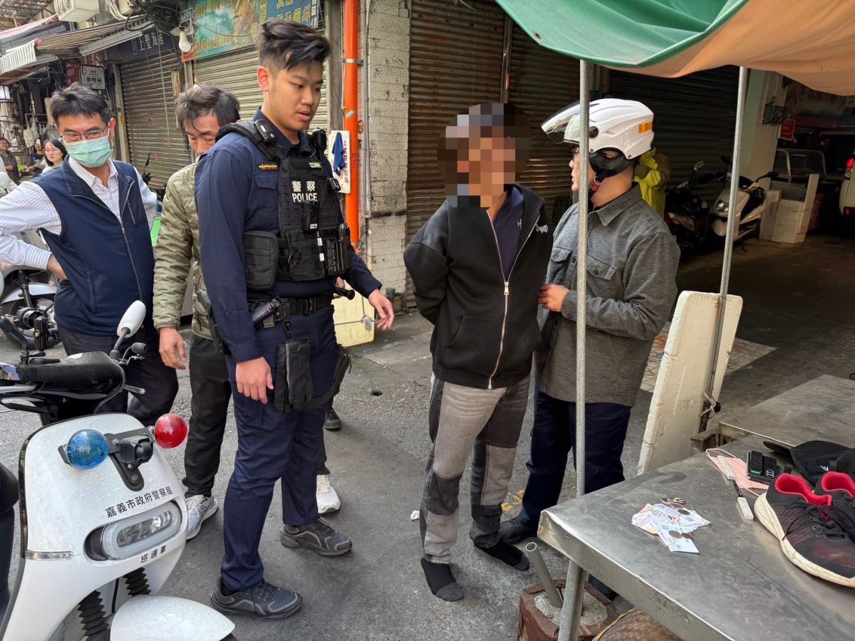 嘉市銀樓搶案即時破案　警民合力迅速逮捕嫌犯