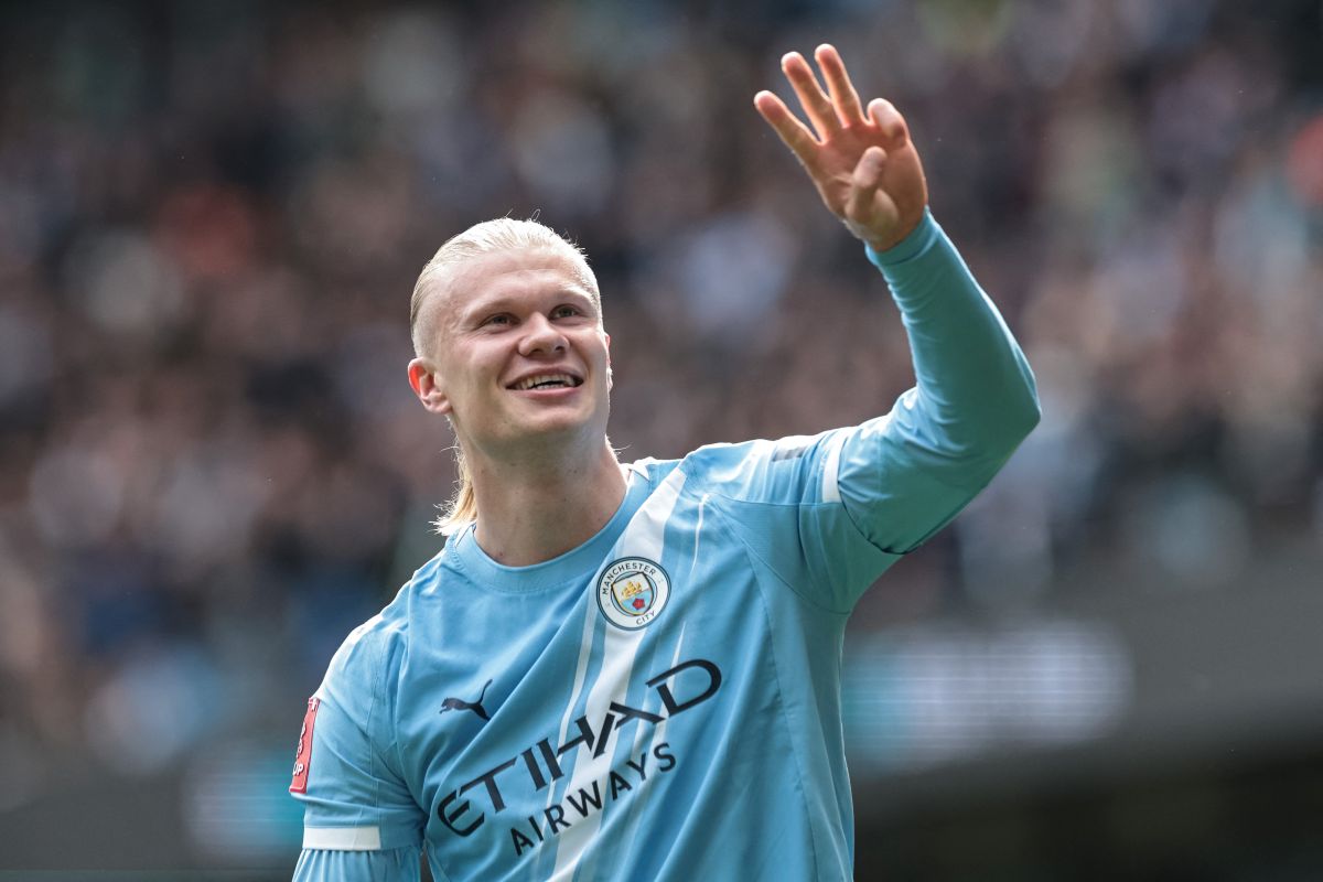 英格蘭足總盃》哈蘭德帽子戲法轟垮利物浦　曼城4球大勝晉級4強