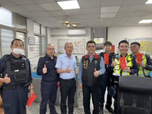 花警局長范織坤除夕送暖慰勤  親赴金三角關懷執勤同仁