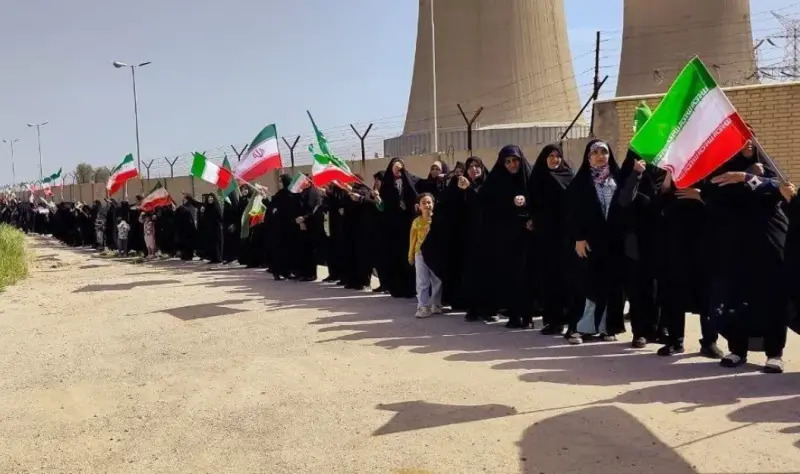 伊朗官員：民眾一起來手牽手護電廠