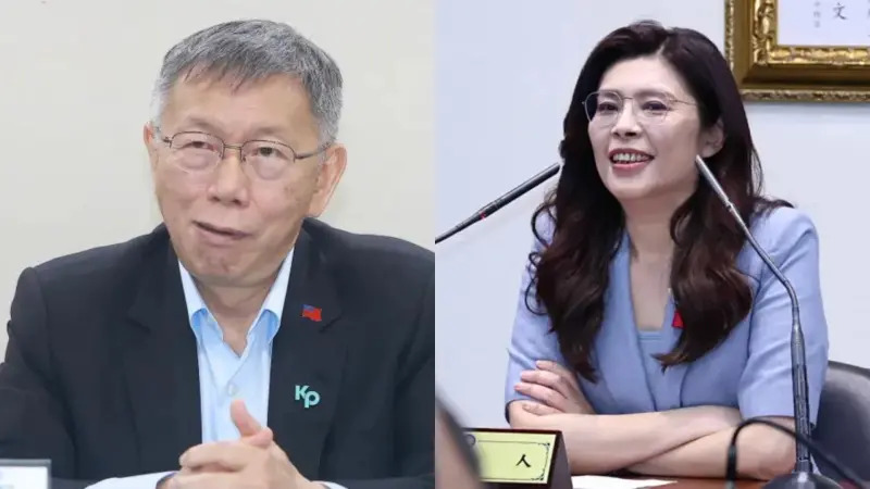 柯文哲、鄭麗文信任雪崩！他揪1數據更可笑