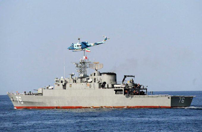 伊朗護衛艦「賈馬蘭號」遭擊沉　美司令部下令：放下武器、棄船投降