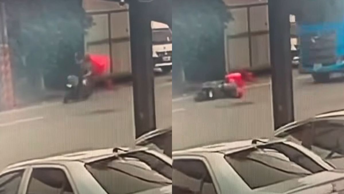 中壢外送員自摔遭輾！身體斷成兩截亡　家屬心碎駁「比中指」