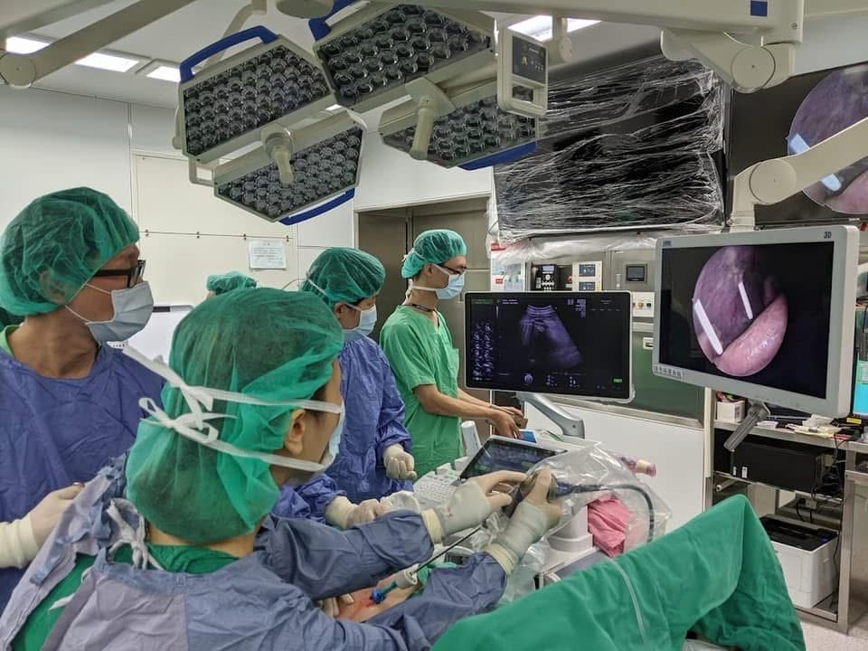 腹中胎兒脊柱裂 長庚「胎兒內視鏡微創手術」逆轉癱瘓命運