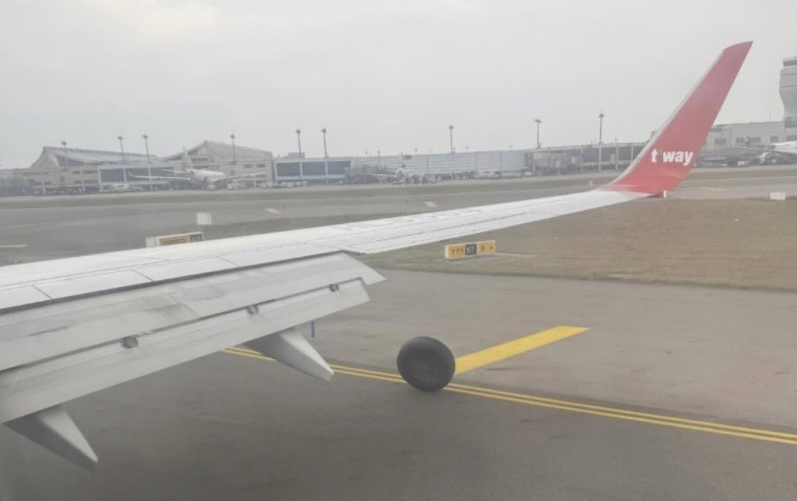 德威航空降落「輪胎脫落」　桃機公司還原事發經過