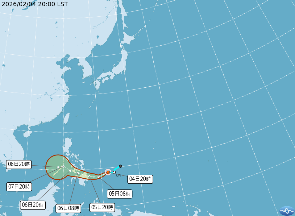 今年第2號颱風「西望洋」生成　對台影響曝光