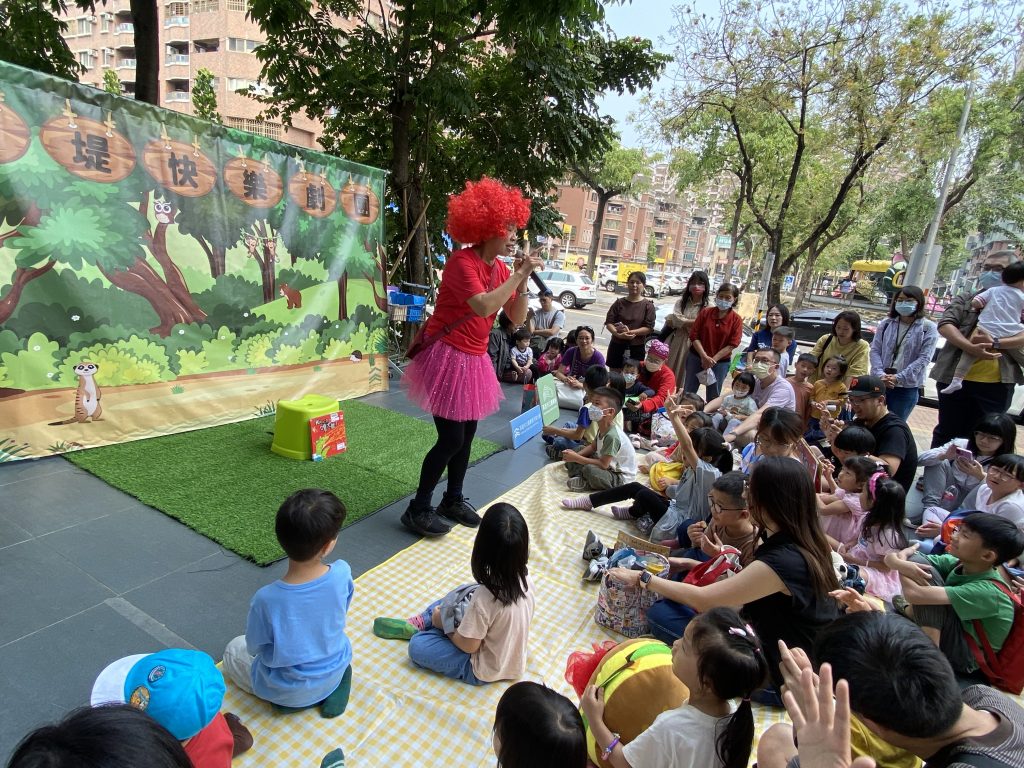 河堤圖書館兒童節台語劇熱鬧登場