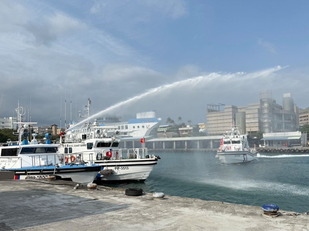 台東海巡添三十五噸級快打新艇 東部海域戰力再升級