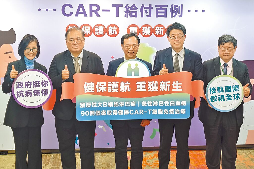 CAR-T新一代療法 拚今年納健保