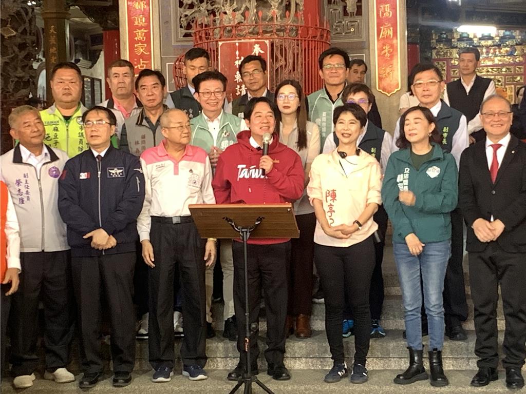 賴清德回台南發福袋展人氣　強調守住蘭花、吳郭魚銷美零關稅
