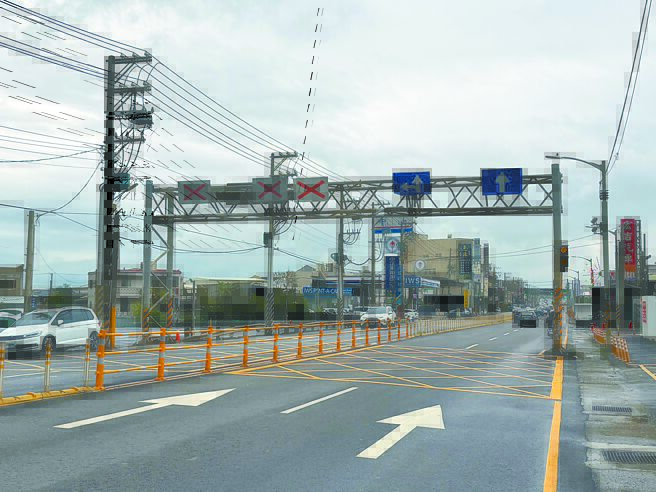 桃園大園中正東路 廢門架終將拆除