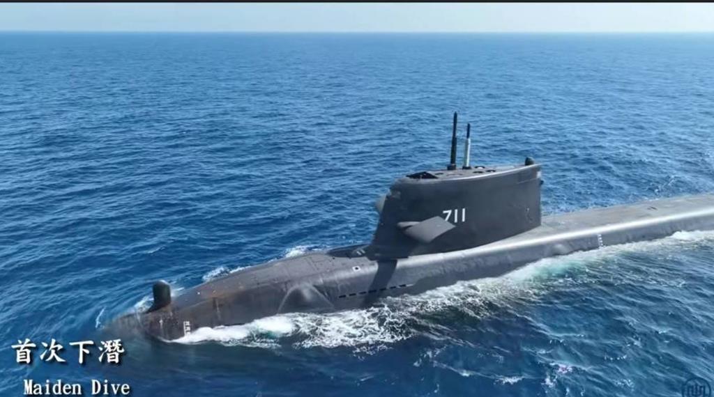 台船公布「海鯤軍艦」影片 小英前總統籲國人支持潛艦國造計畫