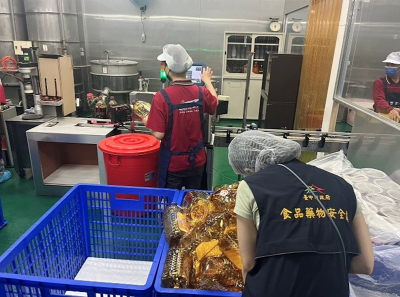 台中市食安處查核完整包裝油品標示 (圖)