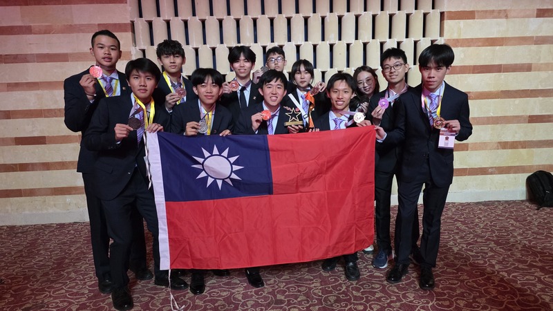 突尼西亞科展　台灣學生獲4金2銀2銅 (圖)