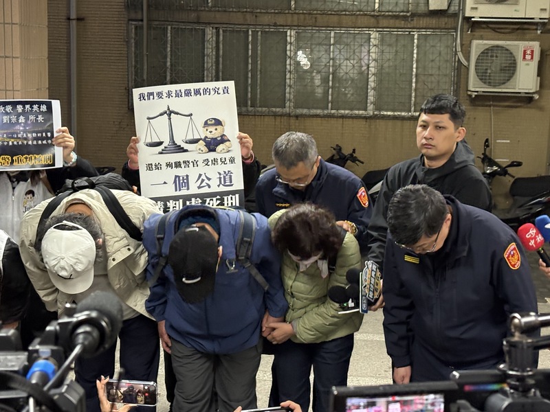 毒駕女撞死派出所長判死　受害者家屬鞠躬致意 (圖)