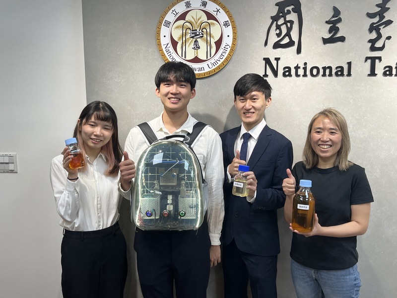 台大研發背包大小製生質柴油生產系統（1） (圖)