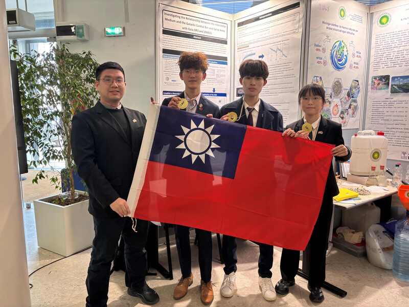 義大利科學展覽會　嘉義高中學生團隊奪金 (圖)