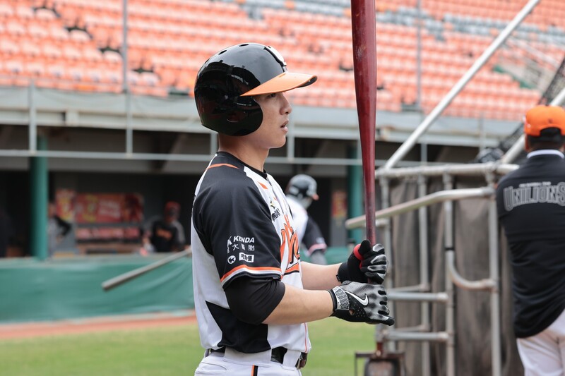 統一獅朱迦恩參加春訓 (圖)