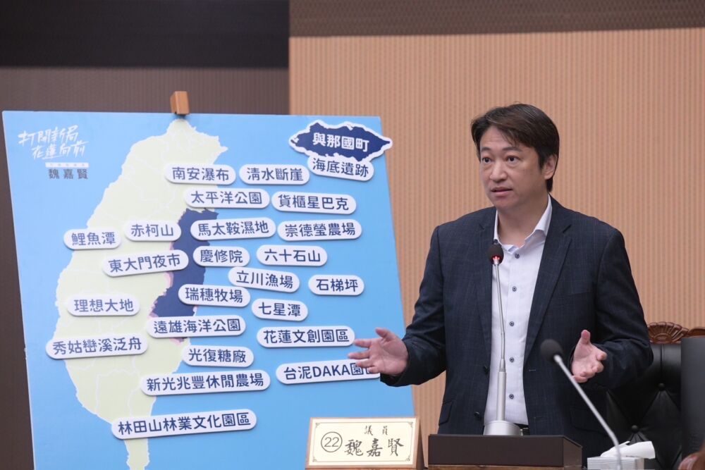 花蓮觀光低迷魏嘉賢提3方案 憑票根折抵住宿讓旅客有感