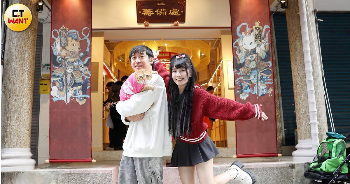 初五求喜／陸子玄迎新年參拜寵物宮廟 為毛孩祈求健康平安