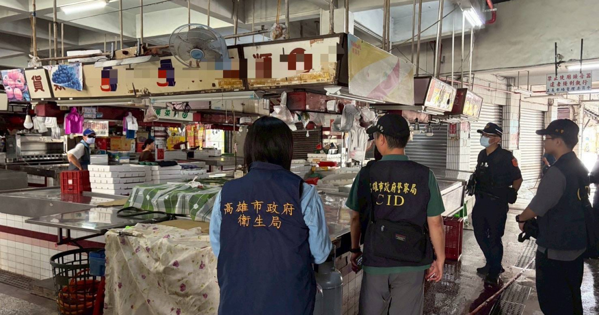 高雄苓雅正義市場春捲攤12名患者檢出沙門氏菌　衛生局重罰144萬