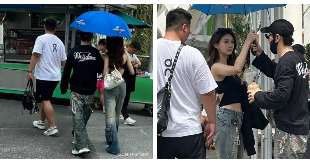 離婚後再傳新戀情！黃曉明新加坡同遊高挑正妹　女方疑為26歲歌手