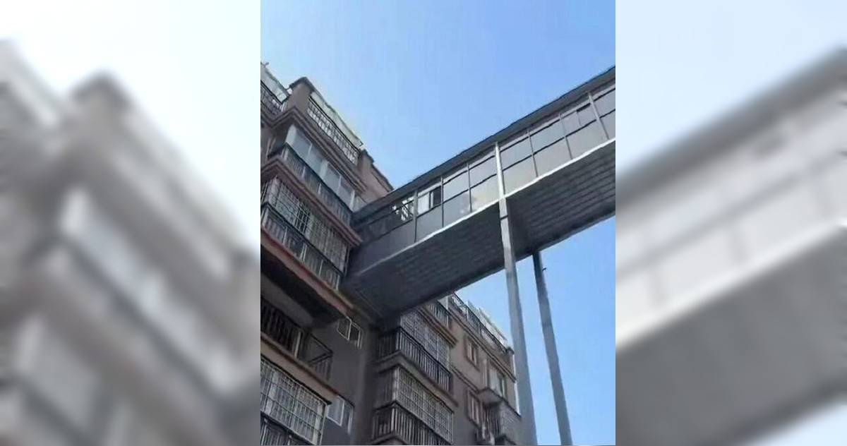 社區加裝電梯「只通一樓層」！網驚：這家住戶有實力？真相出人意料