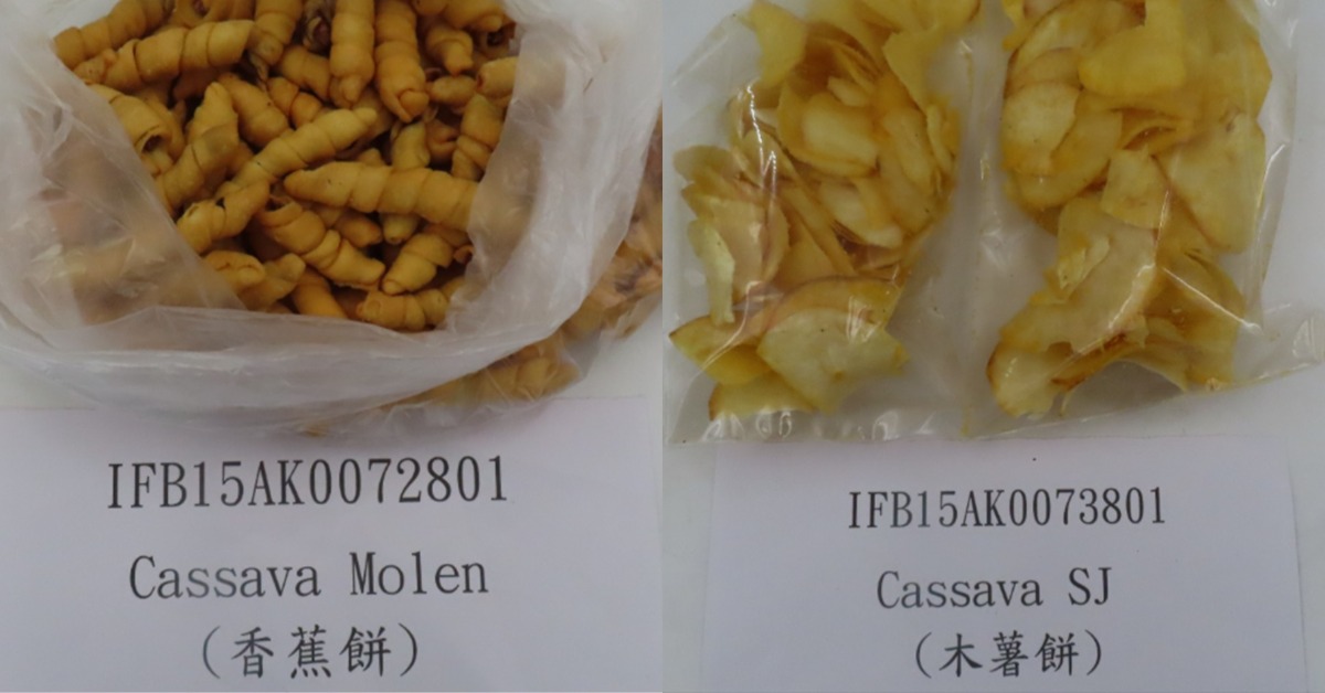 5批印尼餅乾3330公斤甜味劑不合格 全數退運銷毀