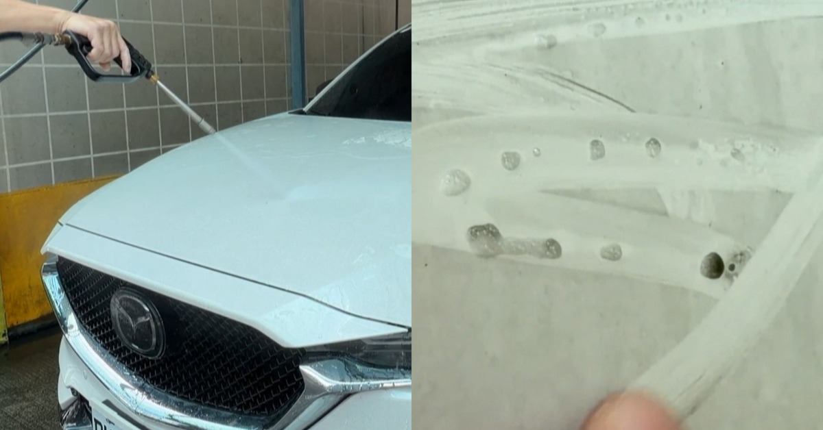 獨家／春雨變「髒雨」？白車主哀號卡滿「髒汙」難沖掉