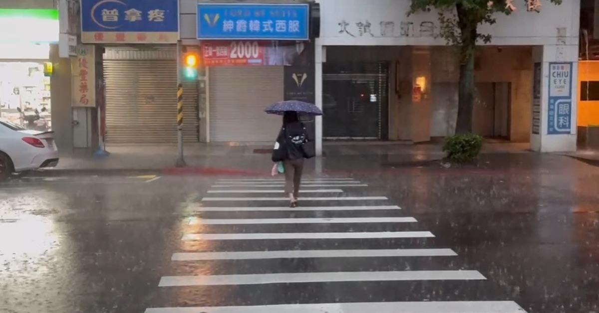 明狂雨灌到「西半部紅發紫」4天雨量圖曝光